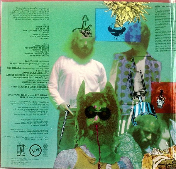 The Mothers : Cruising With Ruben & The Jets (LP, Album, RE, MGM)