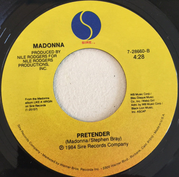 Madonna : Papa Don't Preach (7", Single, Spe)