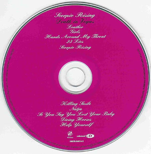 Death In Vegas : Scorpio Rising (CD, Album, Enh)