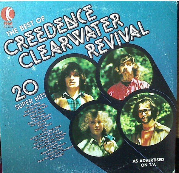 Creedence Clearwater Revival : The Best Of Creedence Clearwater Revival (20 Super Hits) (LP, Comp, 44 )