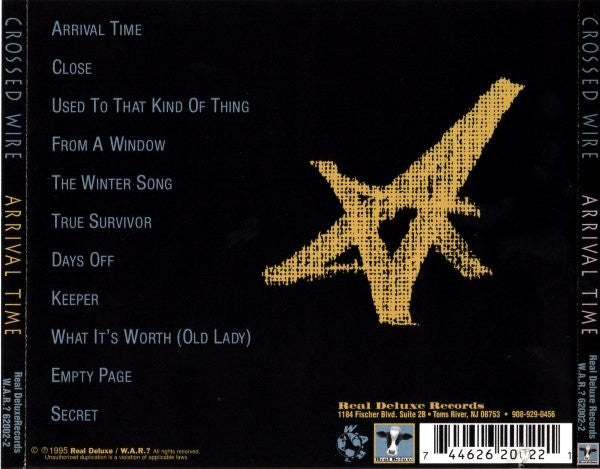 Crossed Wire : Arrival Time (CD, Album)