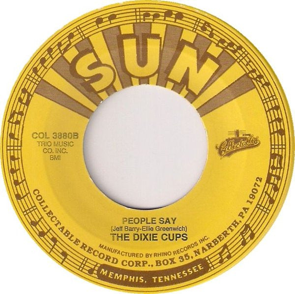 The Dixie Cups : Chapel Of Love  (7", RE)