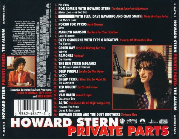 Various : Howard Stern - Private Parts: The Album (CD, Comp)