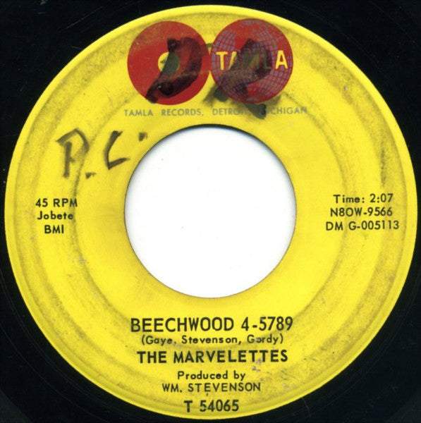 The Marvelettes : Beechwood 4-5789 / Someday, Someway (7", Single, Ind)