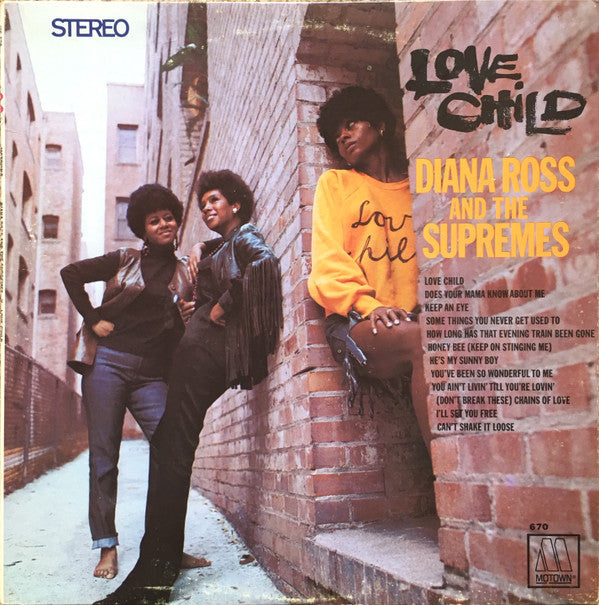 The Supremes : Love Child (LP, Album, Roc)