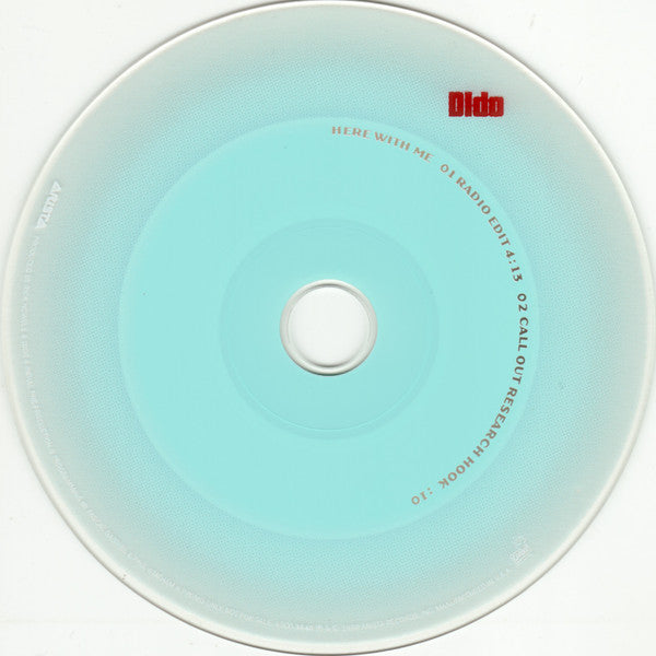 Dido : Here With Me (Minimax, Single, Promo)