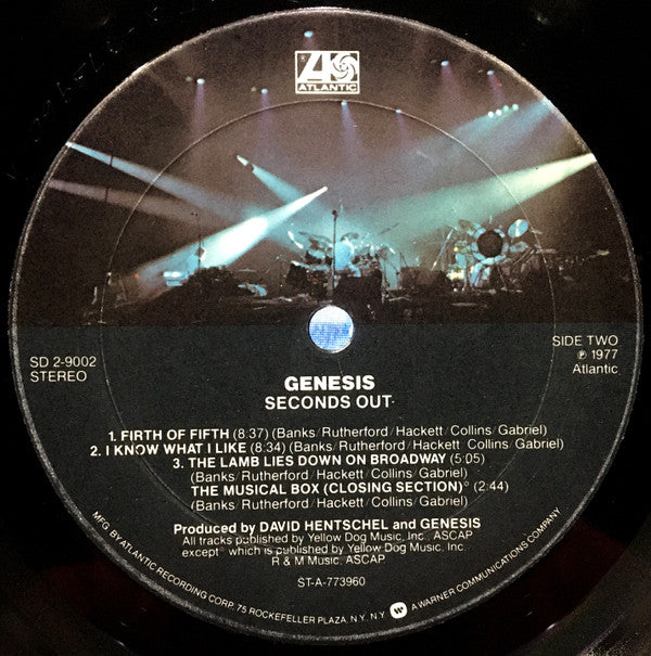 Genesis : Seconds Out (2xLP, Album, Mon)