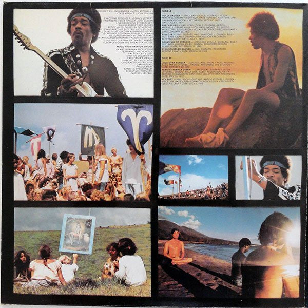 Jimi Hendrix : Rainbow Bridge (Original Motion Picture Sound Track) (LP, Album, RE, Gat)