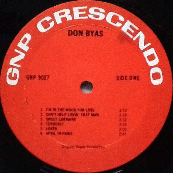 Don Byas : Don Byas (LP, Comp)