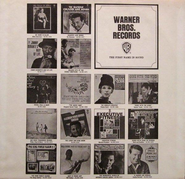 Peter, Paul & Mary : In The Wind (LP, Album, RP, Pit)