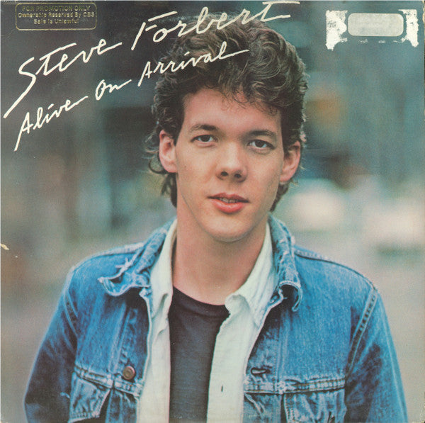 Steve Forbert : Alive On Arrival (LP, Album, Promo)