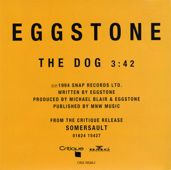 Eggstone : The Dog  (CD, Single, Promo)
