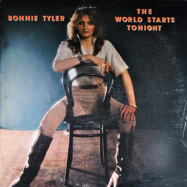 Bonnie Tyler : The World Starts Tonight (LP, Album, RE)