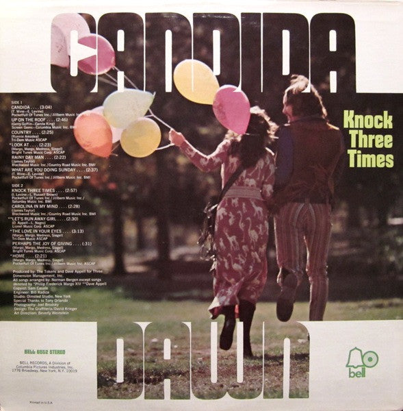 Dawn (5) : Candida (LP, Album, Mon)