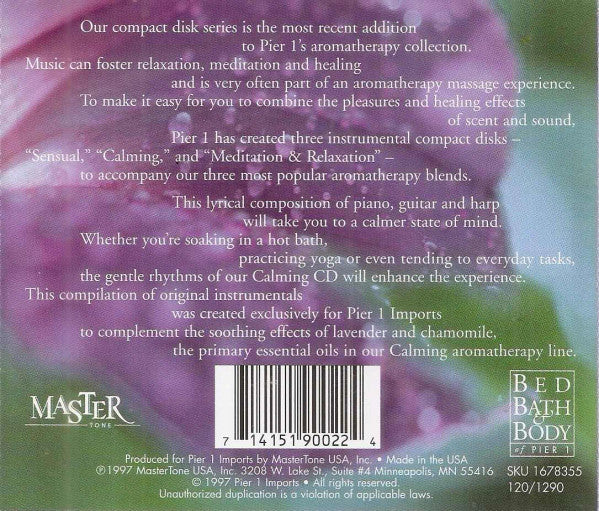 Unknown Artist : Calming - Music For The Mind, Body And Spirit (CD, Album)