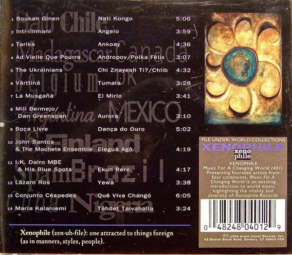 Various : Music For A Changing World (CD, Comp)