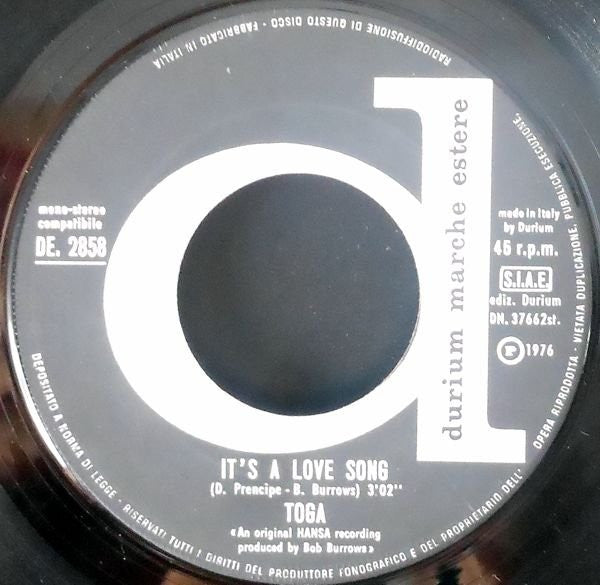 Toga : More (7")