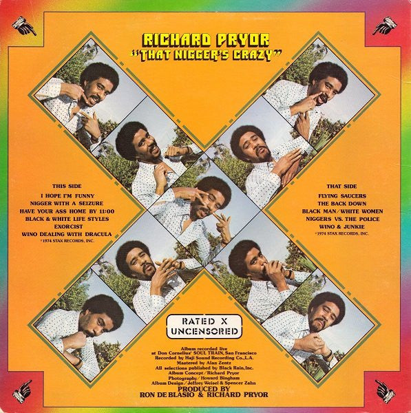 Richard Pryor : That Nigger's Crazy (LP, Album, Son)