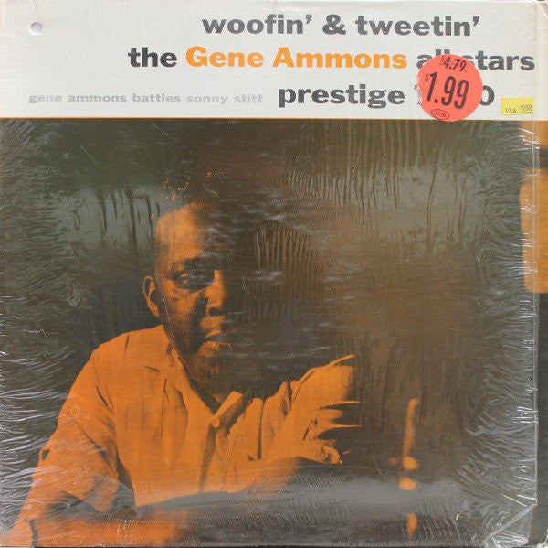 Gene Ammons' All Stars / Gene Ammons Battles Sonny Stitt : Woofin' & Tweetin' (LP, Album, Mono, RE, RM)