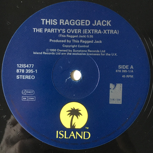 This Ragged Jack : The Party's Over (12")