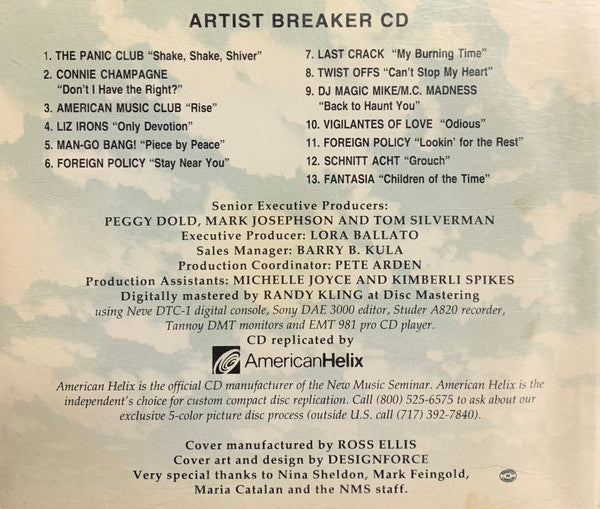 Various : Artist Breaker CD (CD, Comp)