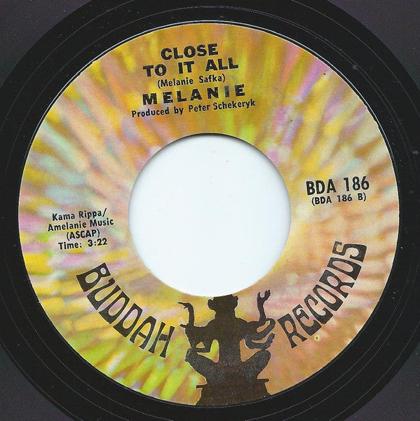 Melanie (2) : Peace Will Come (According To Plan) (7", Single, Ame)