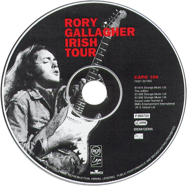 Rory Gallagher : Irish Tour (CD, Album, RE, RM)