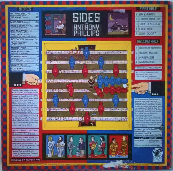Anthony Phillips : Sides (LP, Album)