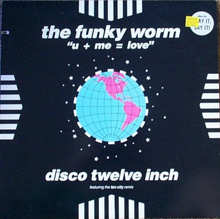 Funky Worm : U+Me=Love (12", Promo)