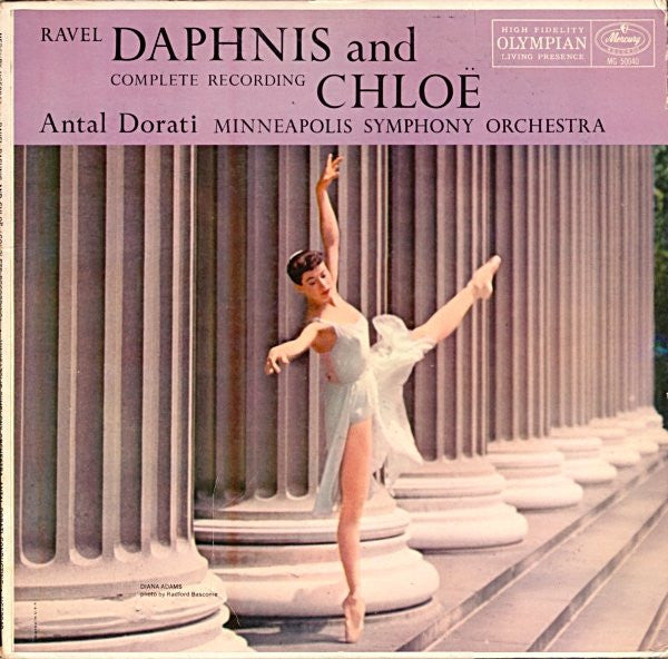 Antal Dorati, Minneapolis Symphony Orchestra / Ravel* : Daphnis And Chloë (Complete Recording) (LP, Album, Mono)