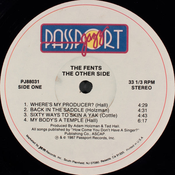 The Fents : The Other Side (LP, Album)