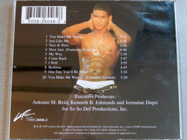 Usher : My Way (Clean Version) (CD, Album)