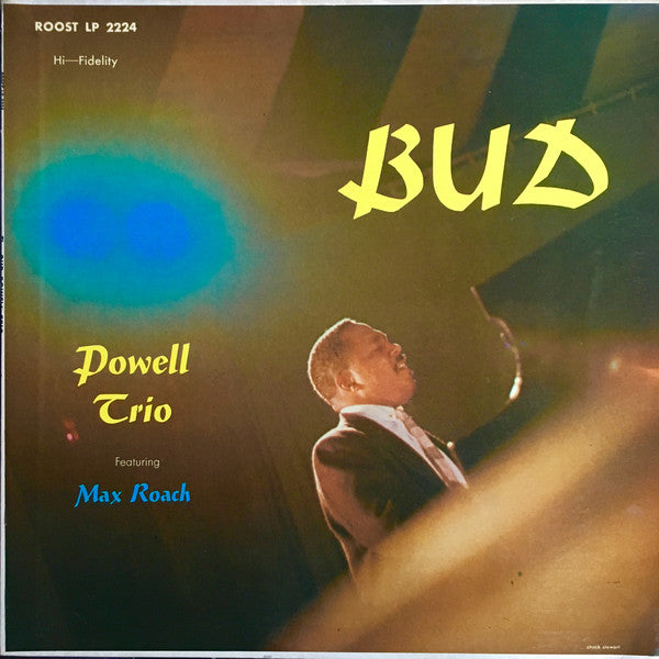 The Bud Powell Trio Featuring Max Roach : Bud (LP, Album, Comp, Mono)