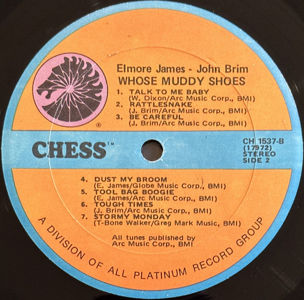 Elmore James - John Brim : Whose Muddy Shoes (LP, Comp, RE, Kee)