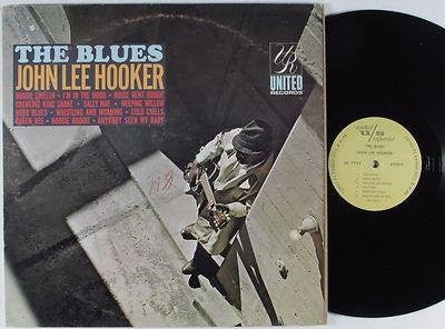 John Lee Hooker : The Blues (LP, Comp, RE)