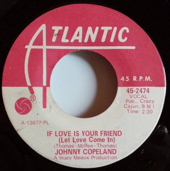 Johnny Copeland : Tryin' To Reach My Goal  (7", Single, Promo)