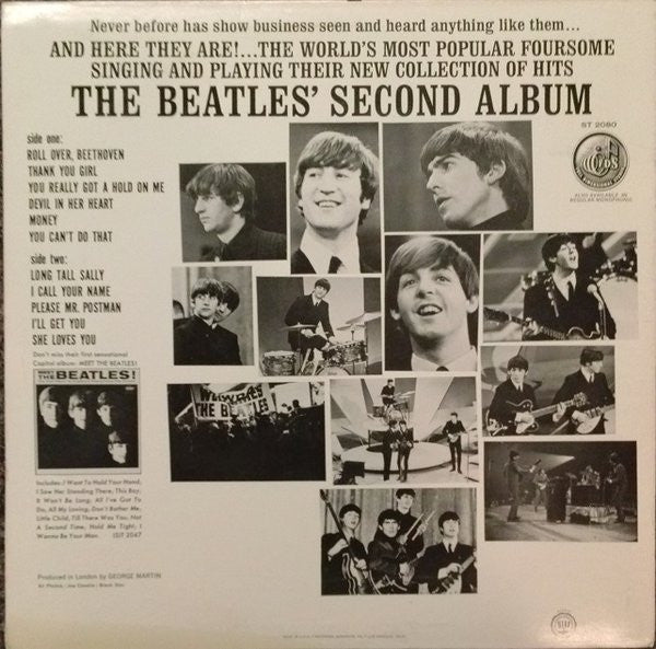 The Beatles : The Beatles' Second Album (LP, Album, RE, Pur)