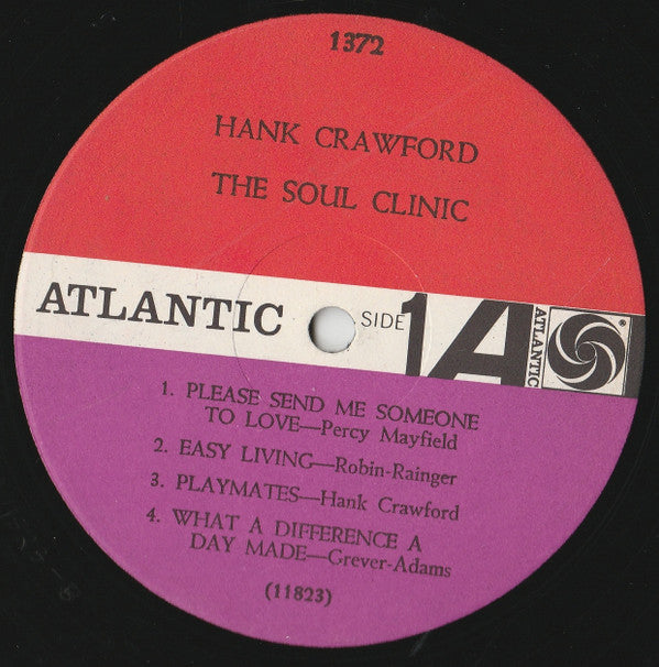 Hank Crawford : The Soul Clinic (LP, Mono, RE)