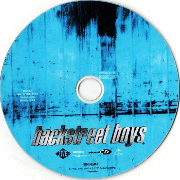 Backstreet Boys : Backstreet Boys (CD, Album, Club, Enh, RE)