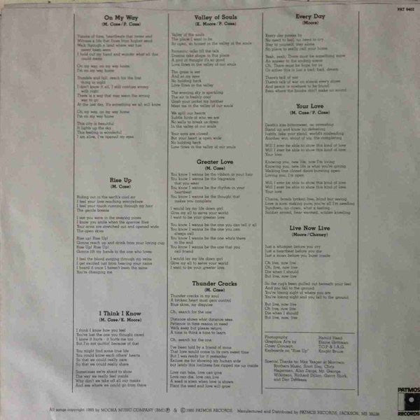 Terms Of Peace : Thunder Cracks (LP, Album)