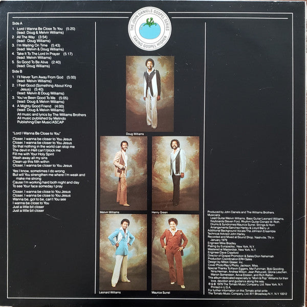 The Williams Brothers (2) : First Class Gospel (LP, Album)