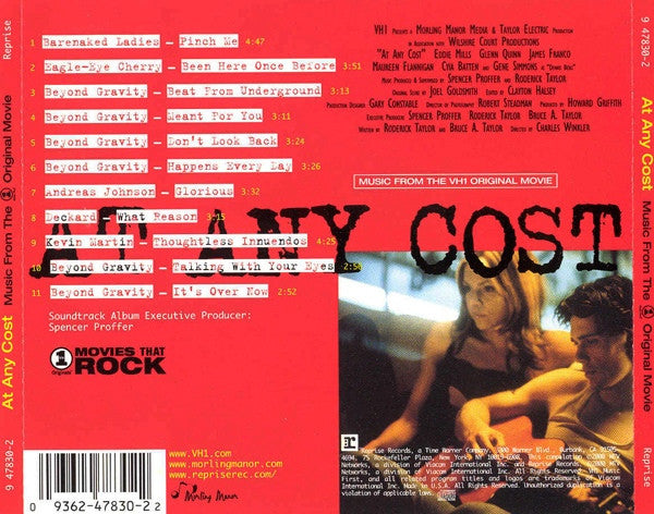 Various : At Any Cost - Music From The VH1 Original Movie (CD, Album)