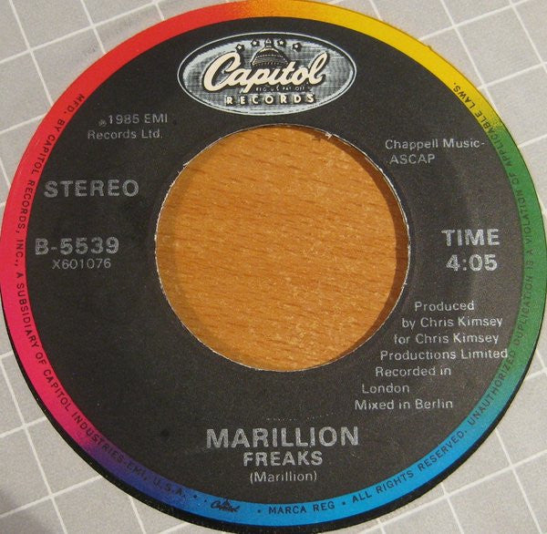 Marillion : Lavender (7")