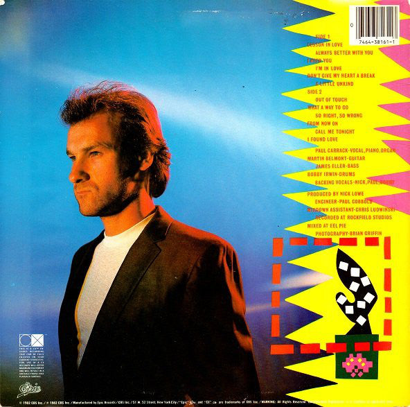 Paul Carrack : Suburban Voodoo (LP, CX )