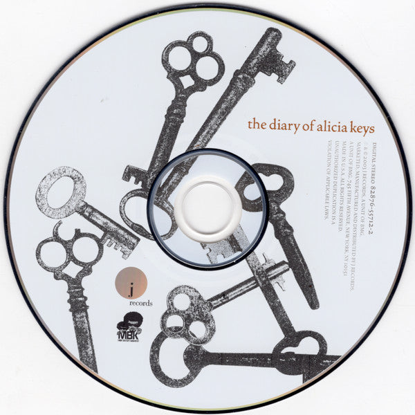Alicia Keys : The Diary Of Alicia Keys (CD, Album)