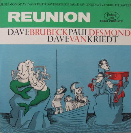 Dave Brubeck Quintet : Reunion (LP, Album, Red)