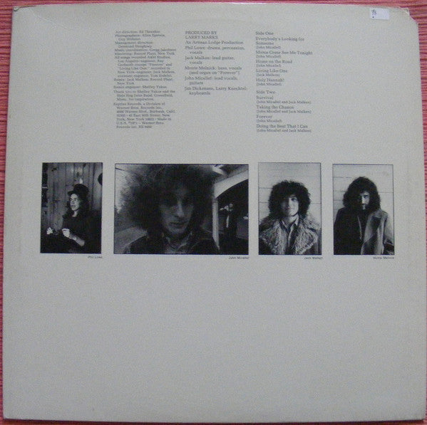 Thirty Days Out : Thirty Days Out (LP, Album, Ter)