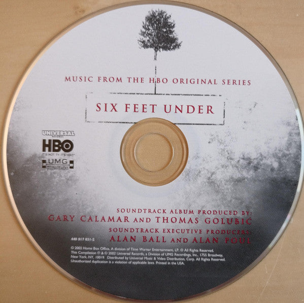 Various : Six Feet Under (Music From The HBO Original Series) (CD, Comp, Dig)