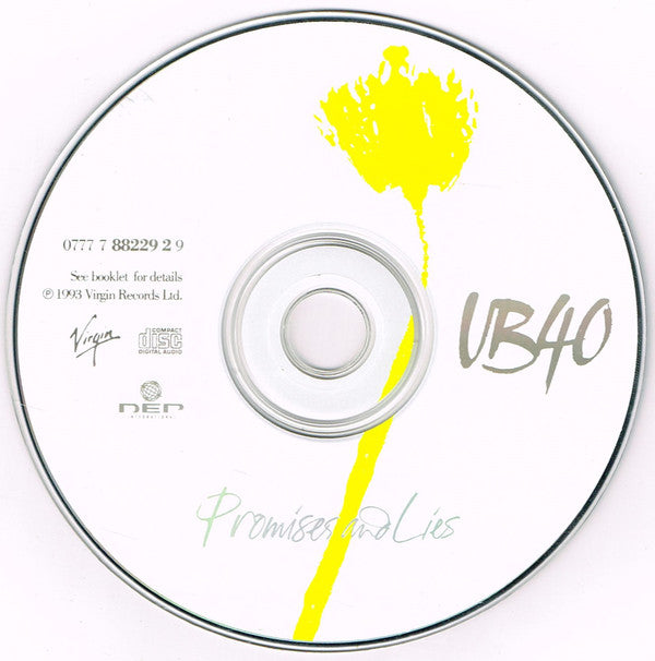 UB40 : Promises And Lies (CD, Album)
