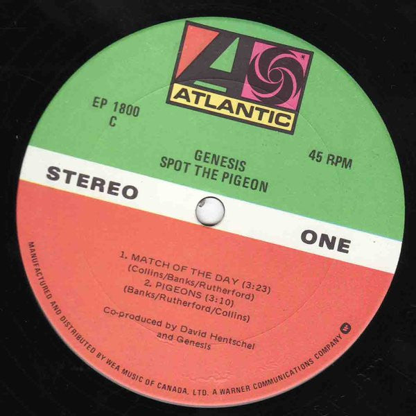 Genesis : Spot The Pigeon (12", EP, Don)